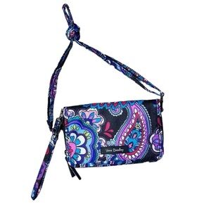 Vera Bradley Crossbody in Haymarket Paisley NWT